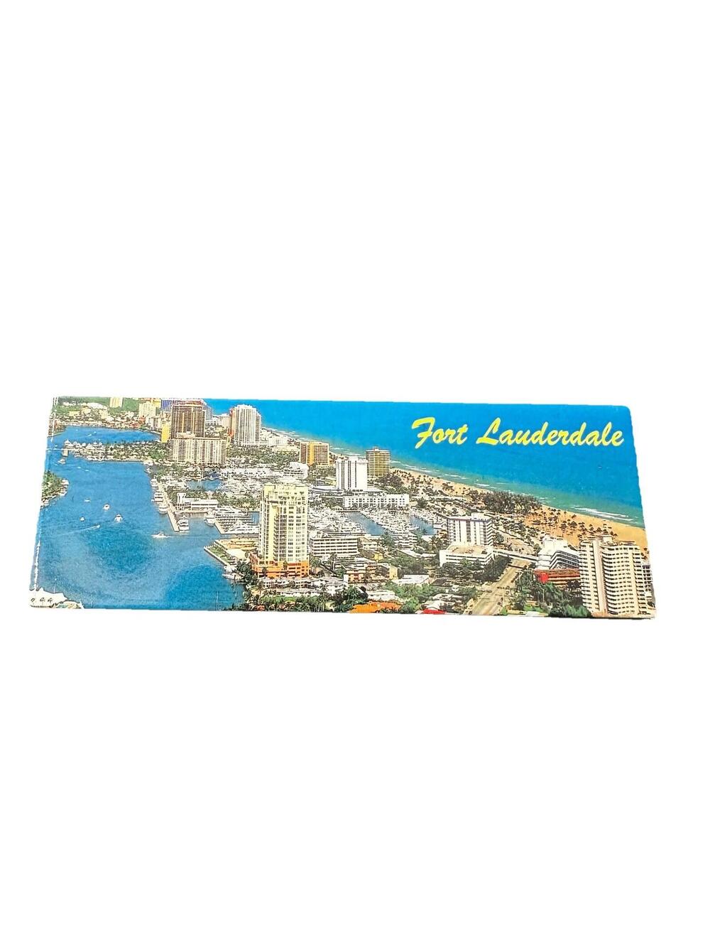 Fort Lauderdale Souvenir Fridge Magnet EUC